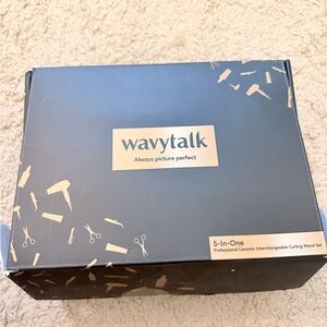 Wavytalk 5-In-One Curling Wand Set